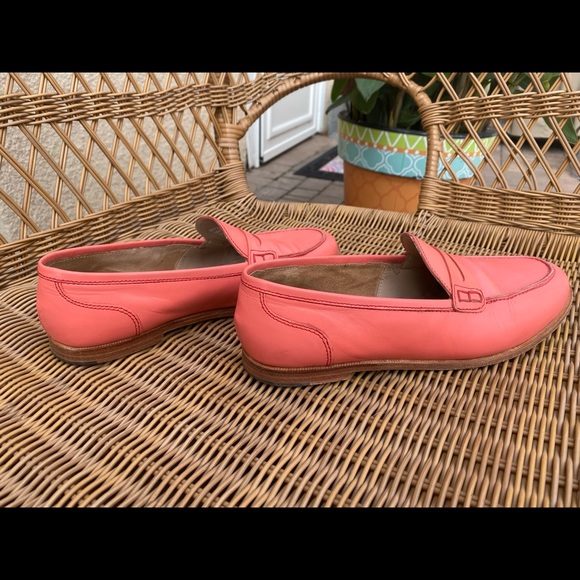 J.Crew Ryan Penny Loafer-leather Style H8200 coral - Picture 6 of 8